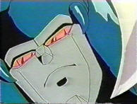 Breastforce Commander Leozak with Deszaras' sword stuck into his face